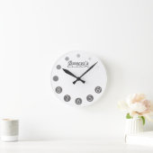 Ronde Horloge danseuse pour une danseuse. (Maison)