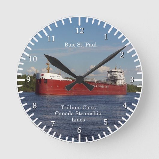 Ronde Horloge de Baie St Paul (Recto)