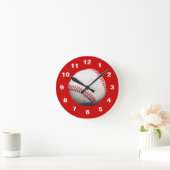 Ronde Horloge de baseball (Maison)