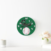 Ronde Horloge de baseball Pablo (Maison)