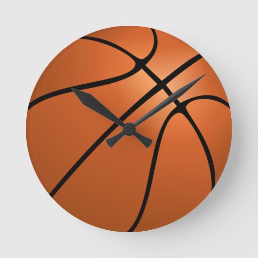 Ronde horloge de basket (Recto)