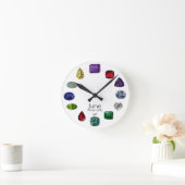 Ronde Horloge de Birthstone, juin (Maison)