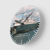 Ronde Horloge de blaireau (Angle)