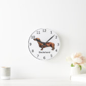 Ronde Horloge de chien Dachshund (Maison)