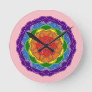 Ronde Horloge de conception Pamela