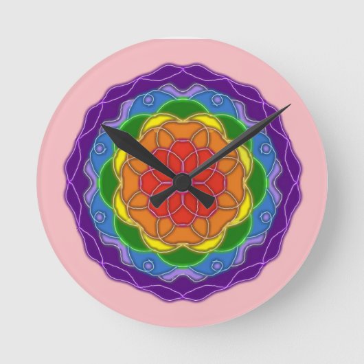 Ronde Horloge de conception Pamela (Recto)