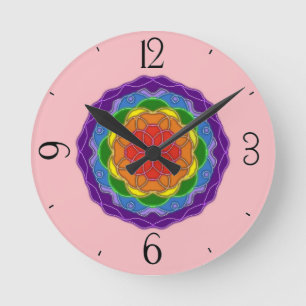 Ronde Horloge de conception Pamela