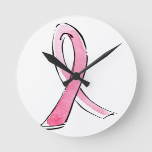 Ronde horloge de conscience de cancer du sein