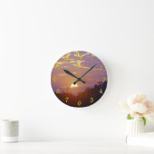 Ronde Horloge de coucher du soleil (milieu) (Maison)