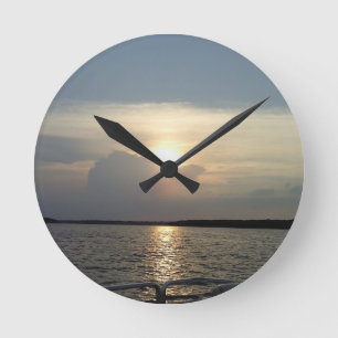 Ronde Horloge de croisière de coucher du soleil