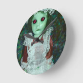 Ronde horloge de dolly de la domestique hantée (Angle)
