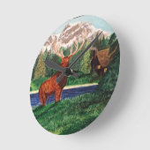 Ronde Horloge de Elk Mountain (Angle)