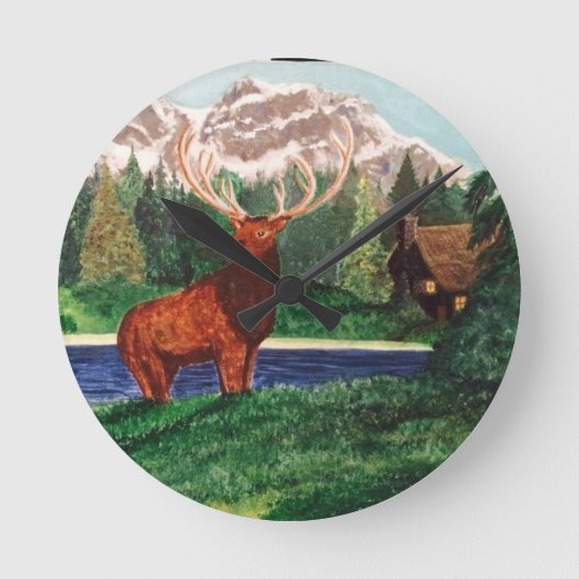 Ronde Horloge de Elk Mountain (Recto)