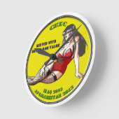 Ronde Horloge de fille de CEXC BAF (Angle)