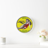Ronde Horloge de fille de CEXC BAF (Maison)