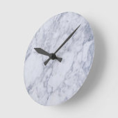 Ronde Horloge de finition de marbre (Angle)