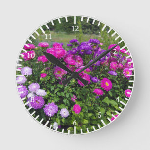 Ronde Horloge de fleur de Matsumoto