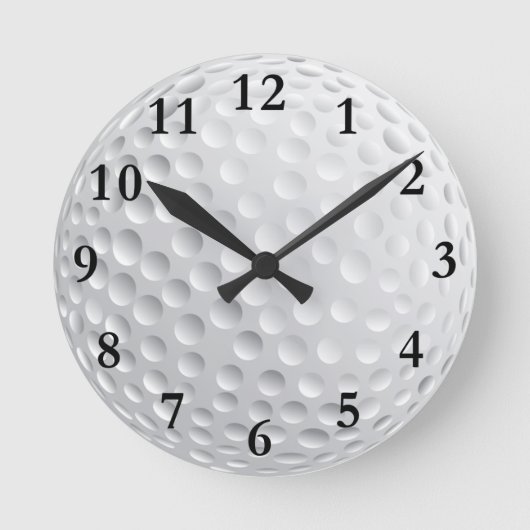 Ronde horloge de golf (Recto)