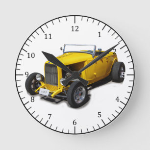 Ronde Horloge de grille jaune 1932