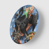 Ronde Horloge de Krampus (Angle)