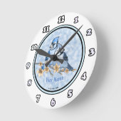 Ronde Horloge de la branche Blue Jays (Angle)