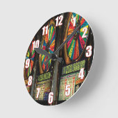 Ronde Horloge de la machine à sous Las Vegas (Angle)