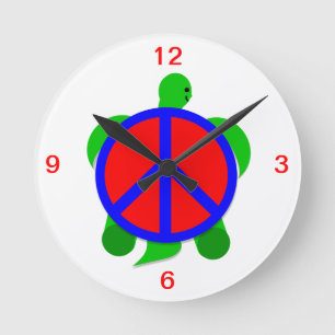 Ronde Horloge de la paix de la tortue