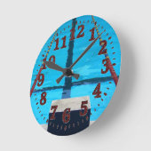 Ronde Horloge De La Piscine (Angle)