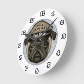 Ronde Horloge de la police carlin (Angle)