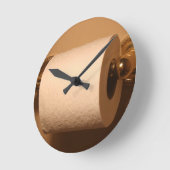 Ronde Horloge de la salle de bain (Angle)