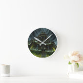 Ronde Horloge de la tour foncée (Maison)