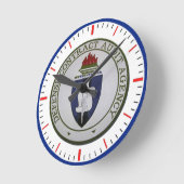 Ronde Horloge de l'Agence de vérification des contrats d (Angle)