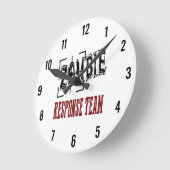 Ronde Horloge de l'équipe de réponse de Zombie (Angle)