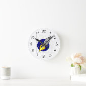 RONDE HORLOGE DE L'ESPACESHIP DE ROCKETSHIP (Maison)