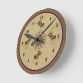 Ronde Horloge de l'orignal du Nord (Angle)