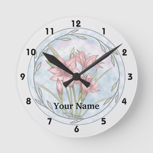 Ronde Horloge de lys (Recto)