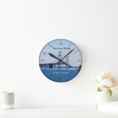 Ronde Horloge de Mackinac Bridge St. Ignace (Maison)