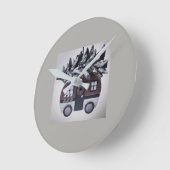 RONDE HORLOGE DE MAISON MOBILE (Angle)