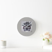 RONDE HORLOGE DE MAISON MOBILE (Maison)