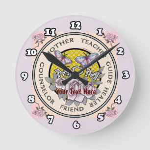 Ronde Horloge de maman amie