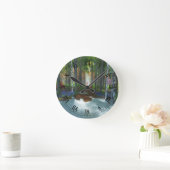 Ronde Horloge de marche d'une longue journée (Maison)