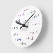 Ronde Horloge de maths (AM-PM) (Angle)