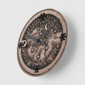 Ronde Horloge de mètre d'eau de la Nouvelle-Orléans (Angle)