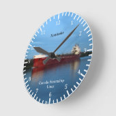 Ronde horloge de Nanticoke (Angle)