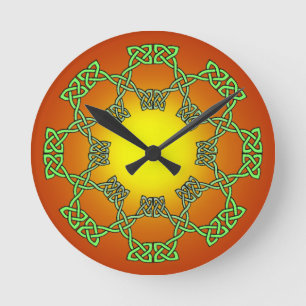 Ronde Horloge de noeud celtique