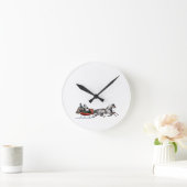 Ronde Horloge de nuit Currier et Ives (Maison)