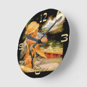 Ronde Horloge de pêche (Angle)