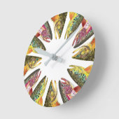 Ronde Horloge de pêche à la truite (Angle)