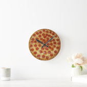 Ronde Horloge de pizza de temps de pizza (Maison)