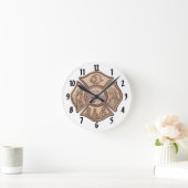 Ronde Horloge de pompier à croix de Malte (Maison)